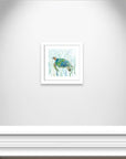 Sea Turtle Swim II Painting Print - From Where -