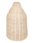 Sea View Metal and Rattan Vase - From Where -
