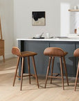 Sede Leather Bar & Counter Stool - From Where Finds -