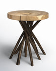 Selah Solid Wood End Table - From Where -