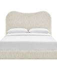 Seluna Boucle Queen Platform Bed - From Where Finds -