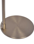Serene Brushed Nickel Floor Lamp - From Where Finds -