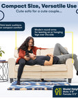 Serta Copenhagen Rolled Arm Sofa - From Where -