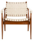 Dilan Leather Safari Chair