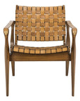 Dilan Leather Safari Chair