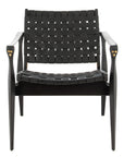 Dilan Leather Safari Chair