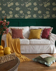 Shabby Chic Throw Pillow Covers (Set of 2) - From Where -