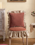 Shabby Chic Throw Pillow Covers (Set of 2) - From Where -