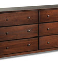 Shaker Solid Wood 6 Drawer Dresser - From Where -