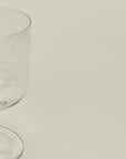 Simple Seeded Glassware, Set of 4 - From Where -