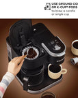 Single Serve K - Cup Pod & Carafe Coffee Maker - From Where -
