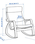 Skiftebo Yellow Rocking chair - From Where -