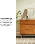 Sloane Mid - Century Modern Wood Dresser - From Where -