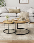 Smuxee Nesting Coffee Table Set of 2 - From Where -