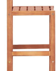 Solid Acacia Bar Stool (Set of 2) - From Where -