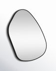 Solid Wood Asymmetrical Wall Mirror - From Where -