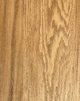 Solid Wood Cross Legs End Table - From Where -