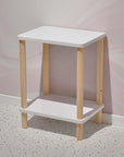 Solid Wood End Table Set of 2 - From Where -