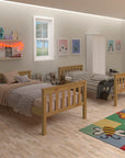 Solid Wood Twin - Over - Twin Bunk Bed - From Where -