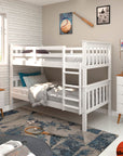Solid Wood Twin - Over - Twin Bunk Bed - From Where -