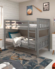Solid Wood Twin - Over - Twin Bunk Bed - From Where -