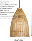 Southeast Asian Style Simple Pendant Lamp - From Where -