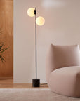 Sphere & Stem 2 - Light Floor Lamp (62") - From Where -