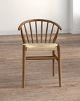 Spindle Wood Dining Side Chair - From Where -