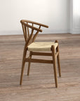 Spindle Wood Dining Side Chair - From Where -