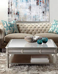 Square Coffee Table with Mirror Top - From Where -