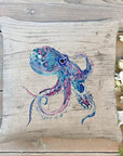 Squid Throw Pillow Cover - From Where -