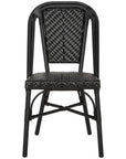 Stacking Black Side Chair Set of 2 - From Where -