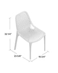 Stacking Dining Side Chair (Set of 2) - From Where -
