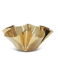 Stainless Steel Crushed Bowl Medium - Gold - From Where -
