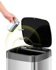 Stainless Steel Motion Sensor Trash Can - From Where -