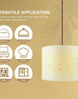 Star Design Lamp Shade - From Where -
