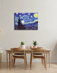 Starry Night Canvas Print Wall Art - From Where -