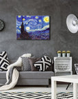 Starry Night Canvas Print Wall Art - From Where -
