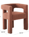 Stature Boucle Armchair (Set of 4) - From Where -