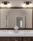 Staunton 2 - Light Iron Vanity Light - From Where -