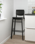 STIG Bar Stool with Backrest - From Where -