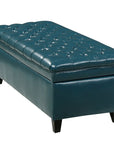 Storage Ottoman with Birch Legs - From Where -