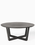 Stowe Wood Round Coffee Table - From Where -