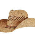 Straw Summer Beach Sun Hat - From Where -