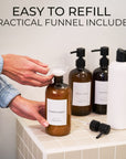 Stylish Shampoo and Conditioner Set of 3 - From Where -