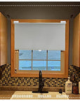 Suction Cup Cordless Roller Shades Window Blinds - From Where -