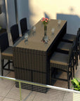 Suffern 6 - Person Patio Dining Set - From Where -