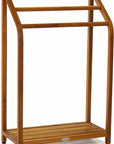 Sula Teak Towel Rack - From Where -