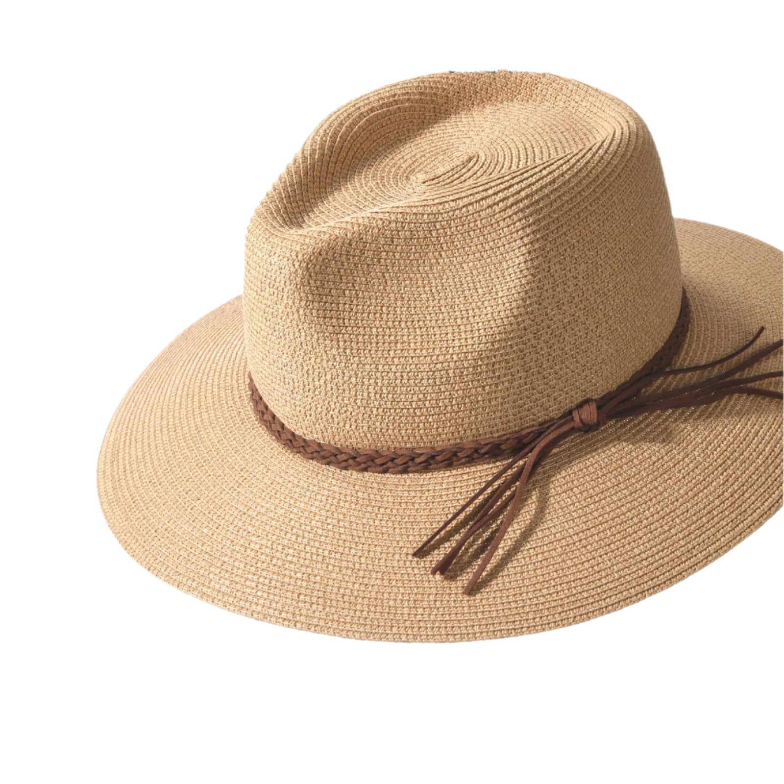 Wide Brim Sun Hat with UPF 80+, Packable Foldable Floppy Beach Hat Women Foldable Straw Beach Hat | From Where main image 3