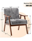 Sumyeg Mid - Century Accent Chair - From Where -